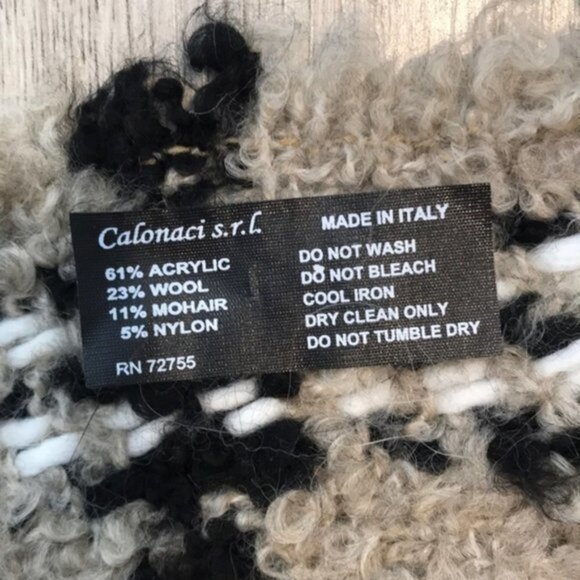 Calonaci s.r.l. Scarf One Size - Picture 3 of 4